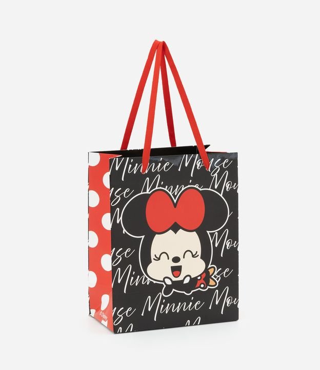 Embalagem de Presente Pequena com Estampa Minnie Mouse