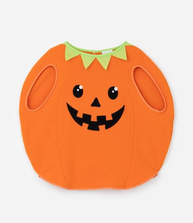 Acessório Infantil Capa com Estampa Abóbora 3D - Tam Único