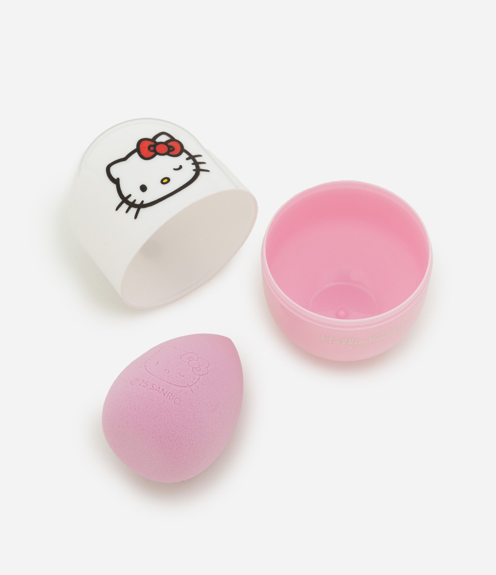 Esponja de Maquiagem com Estojo Hello Kitty  Colorido 2