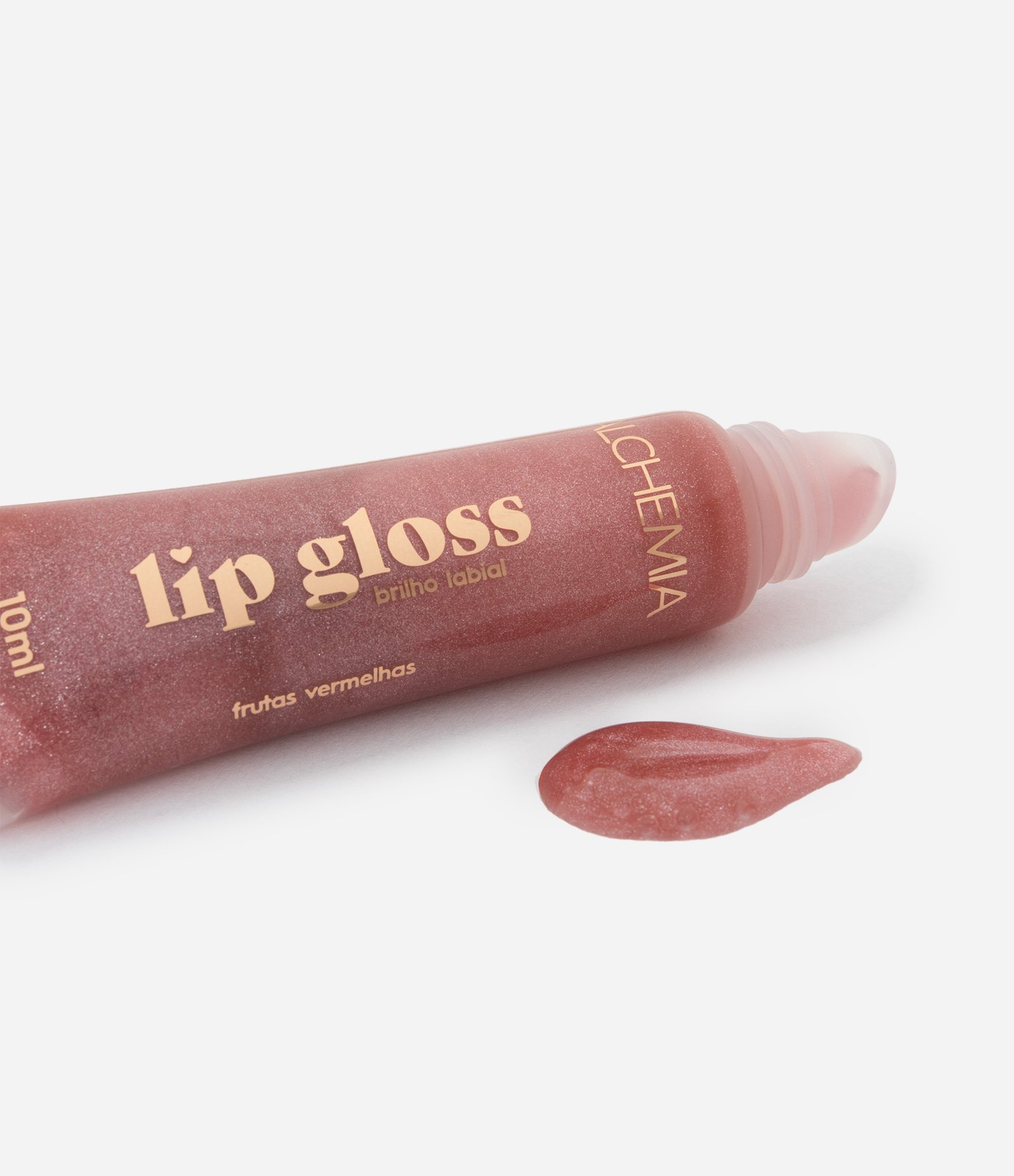 Gloss Labial com Holder e Chaveiro de Ursinho Alchemia COLORIDO 4