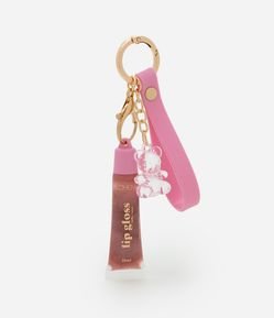 Gloss Labial com Holder e Chaveiro de Ursinho Alchemia
