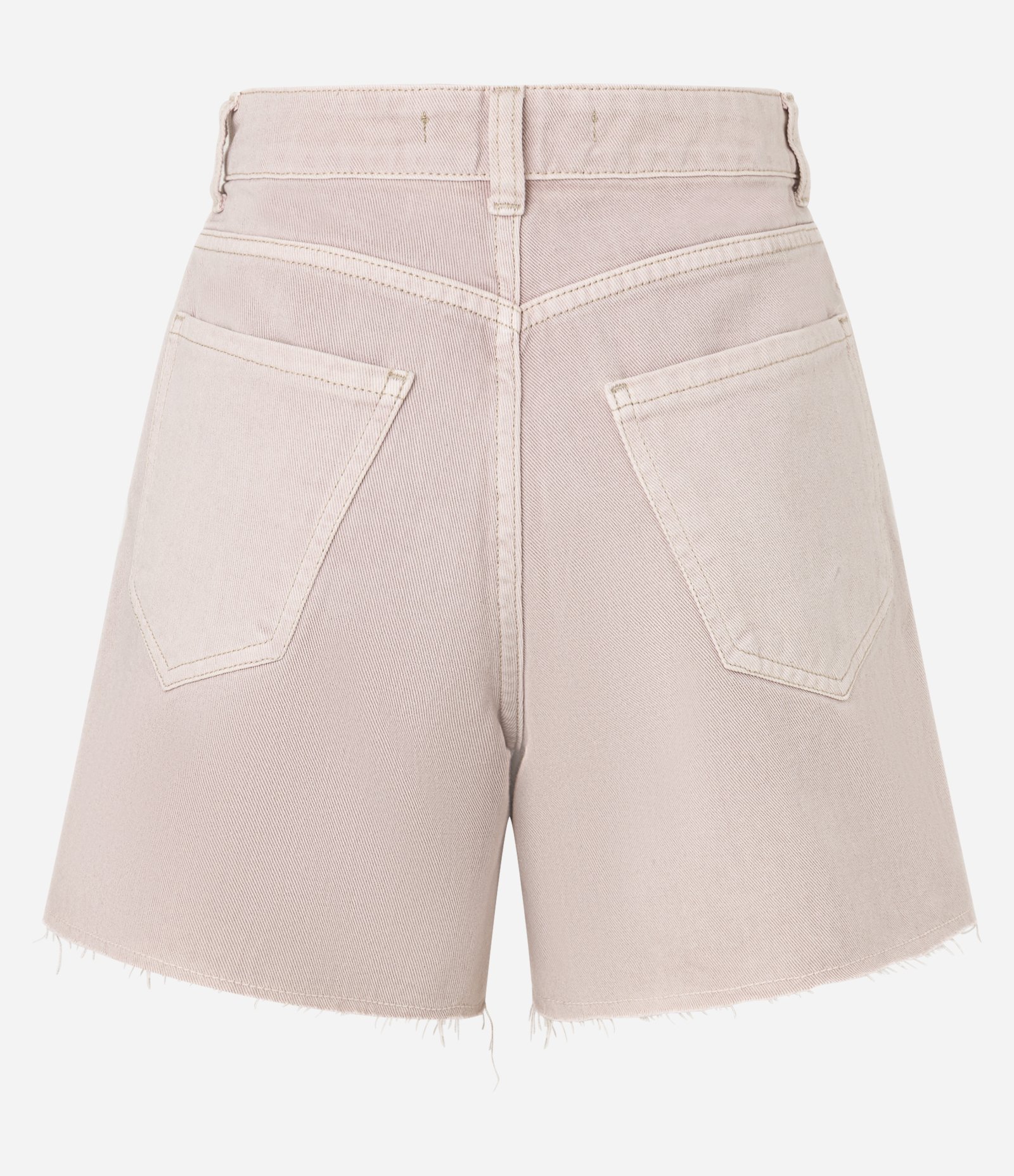 Bermuda Mom em Jeans com Barra a Fio Rosa 7