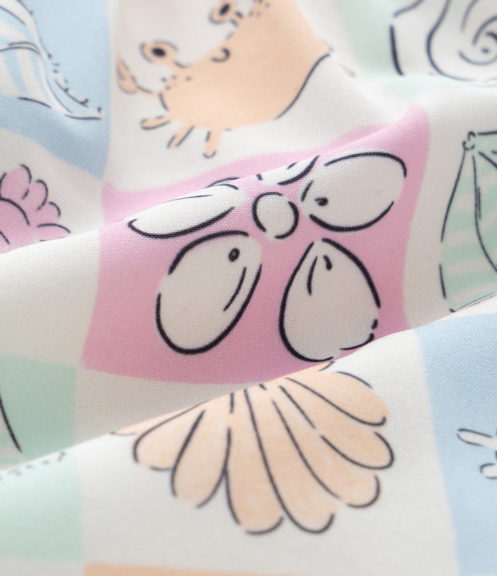 Short Infantil em Microfibra com Estampa Fundo do Mar - Tam 1 a 6 Anos Bege 3