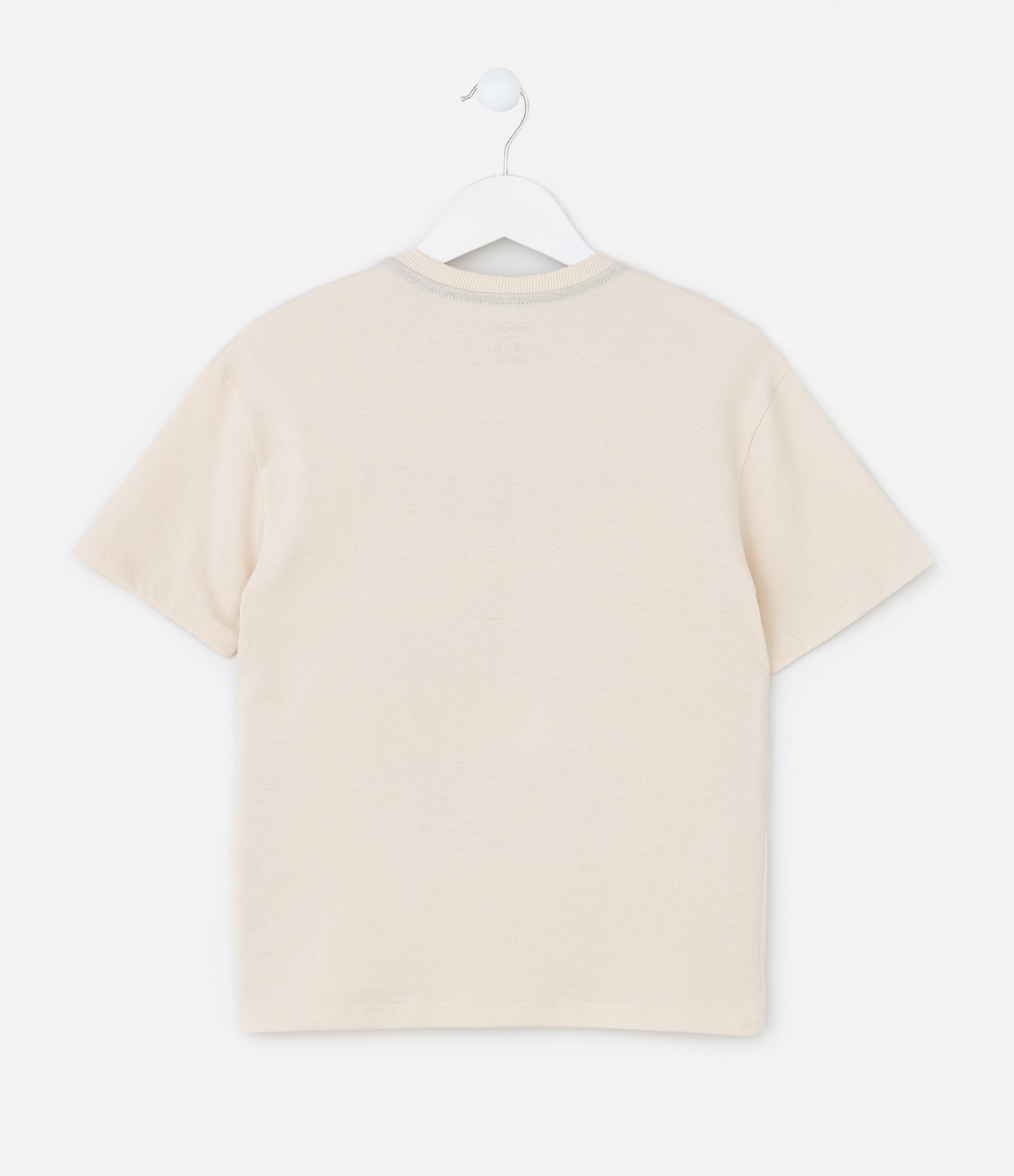 Pijama Infantil com Estampa Carros Speed - Tam 5 a 14 Anos Bege/Preto 3