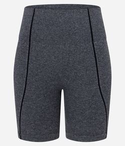 Bermuda Esportiva Seamless Texturizada Com Detalhe Jacquard Onda