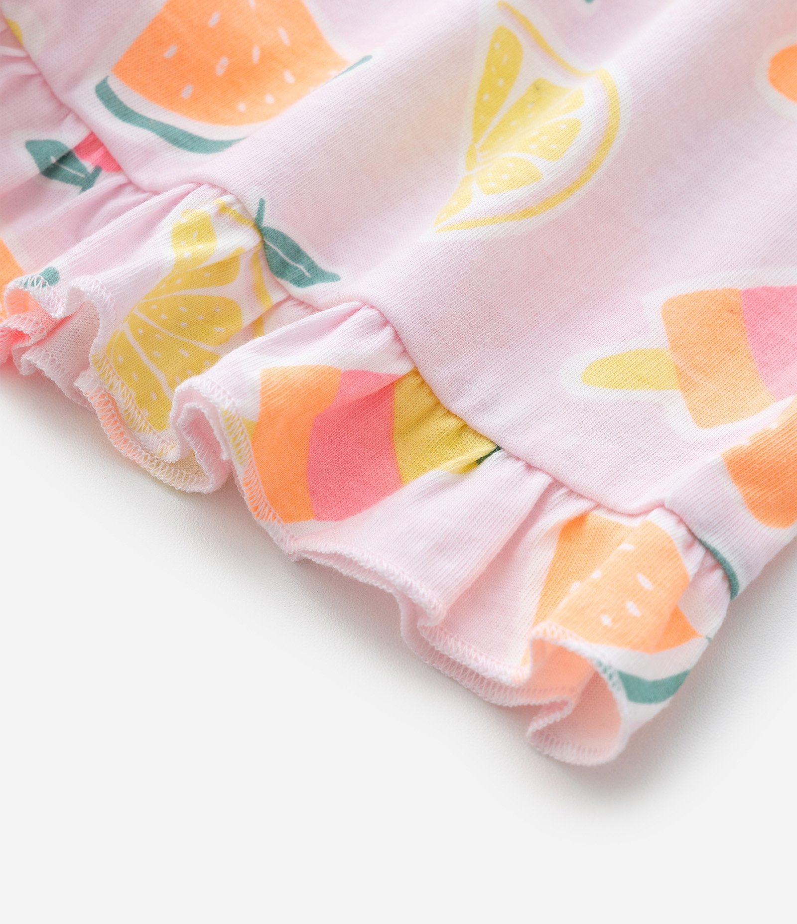 Macaquinho Infantil em Algodão com Estampa Tropical - Tam 1 a 6 Anos Multicores 5