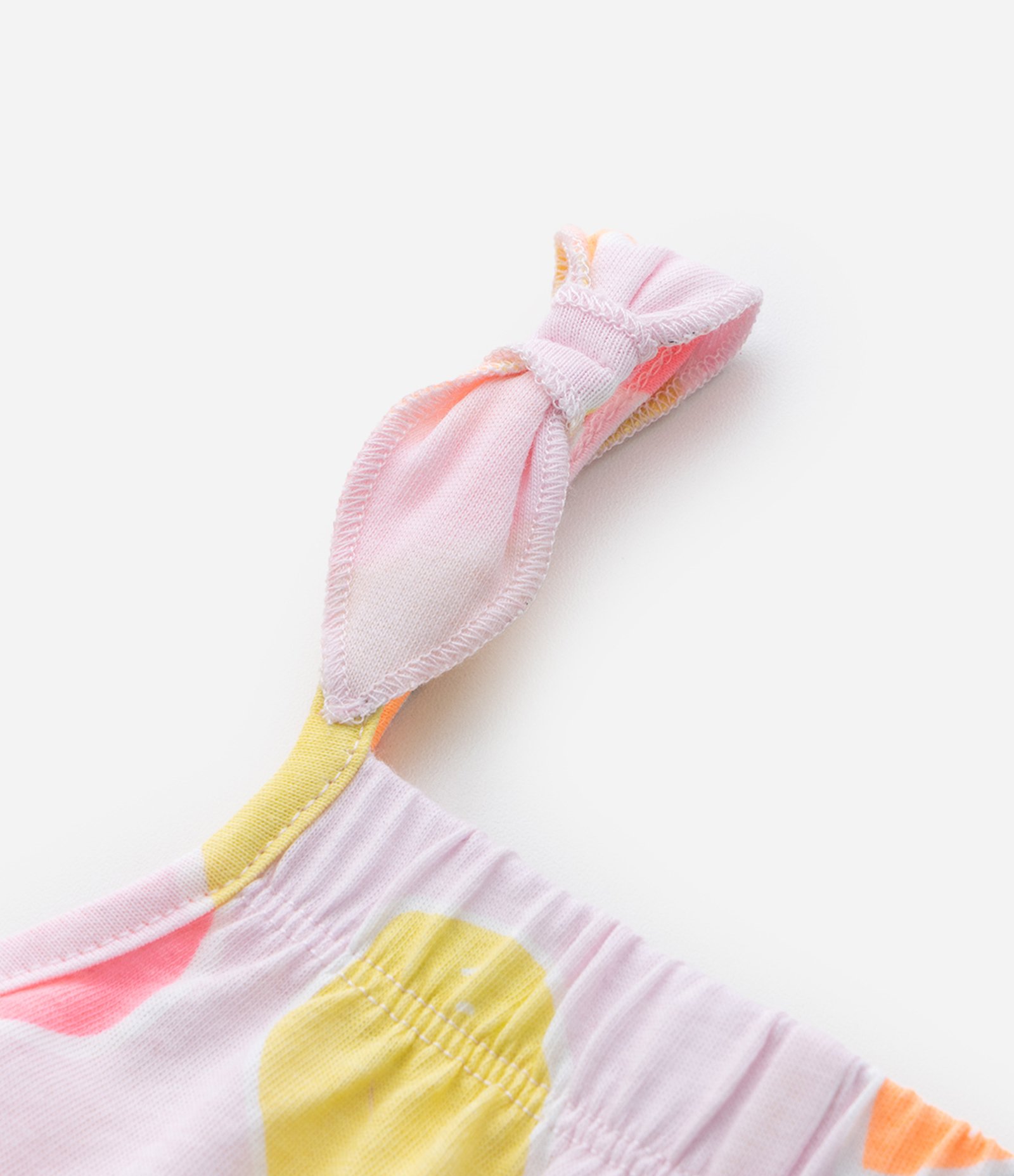 Macaquinho Infantil em Algodão com Estampa Tropical - Tam 1 a 6 Anos Multicores 6