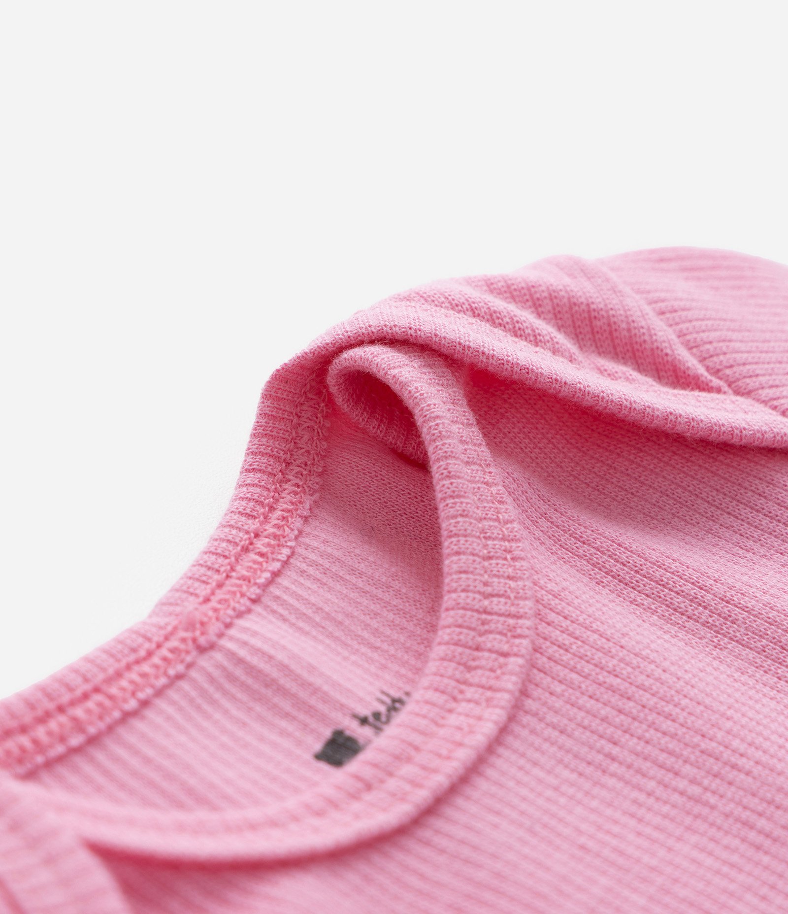 Conjunto Infantil em Ribana Básico - Tam RN a 18 meses Rosa 9