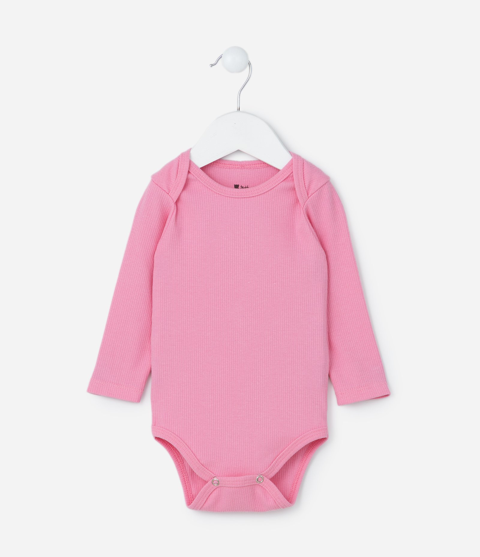 Conjunto Infantil em Ribana Básico - Tam RN a 18 meses Rosa 3