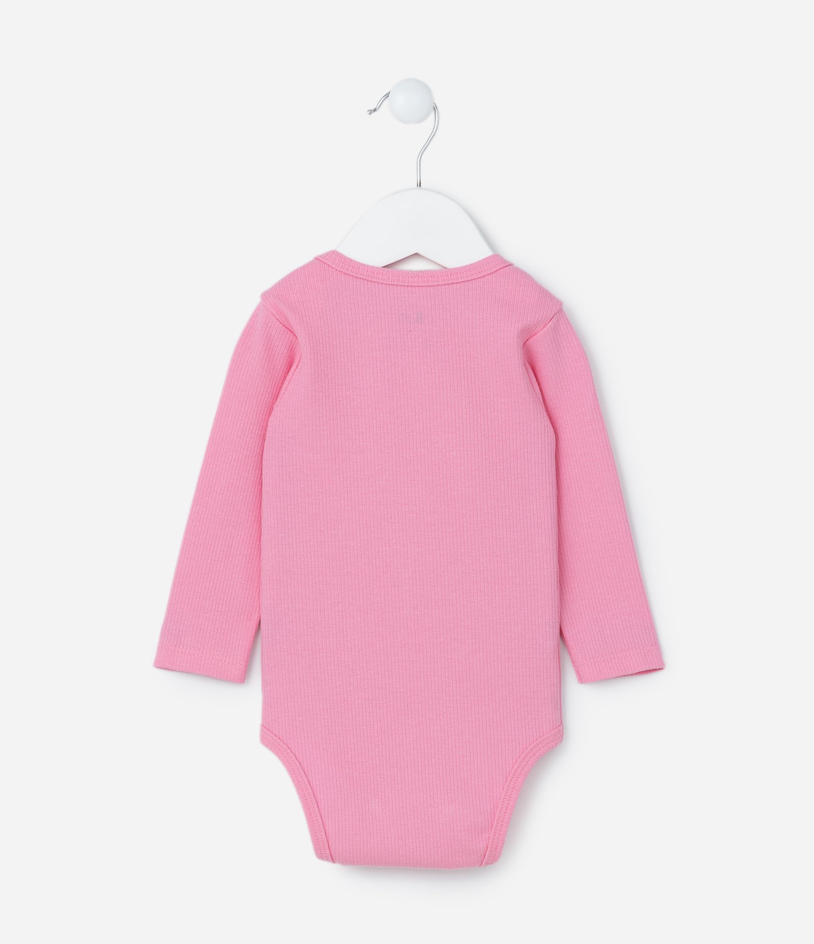 Conjunto Infantil em Ribana Básico - Tam RN a 18 meses Rosa 4