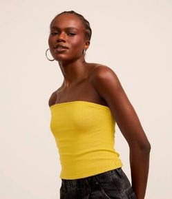 Blusa em Cotton com Franzidos Laterais