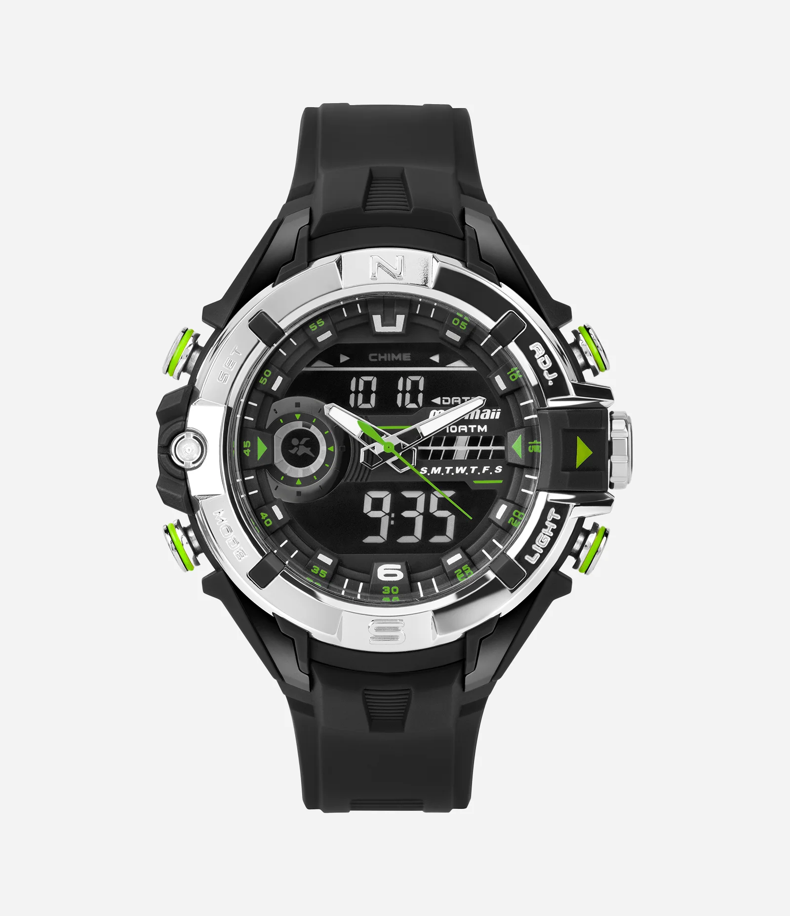 Relogio Digital Masculino Mormaii Preto 1