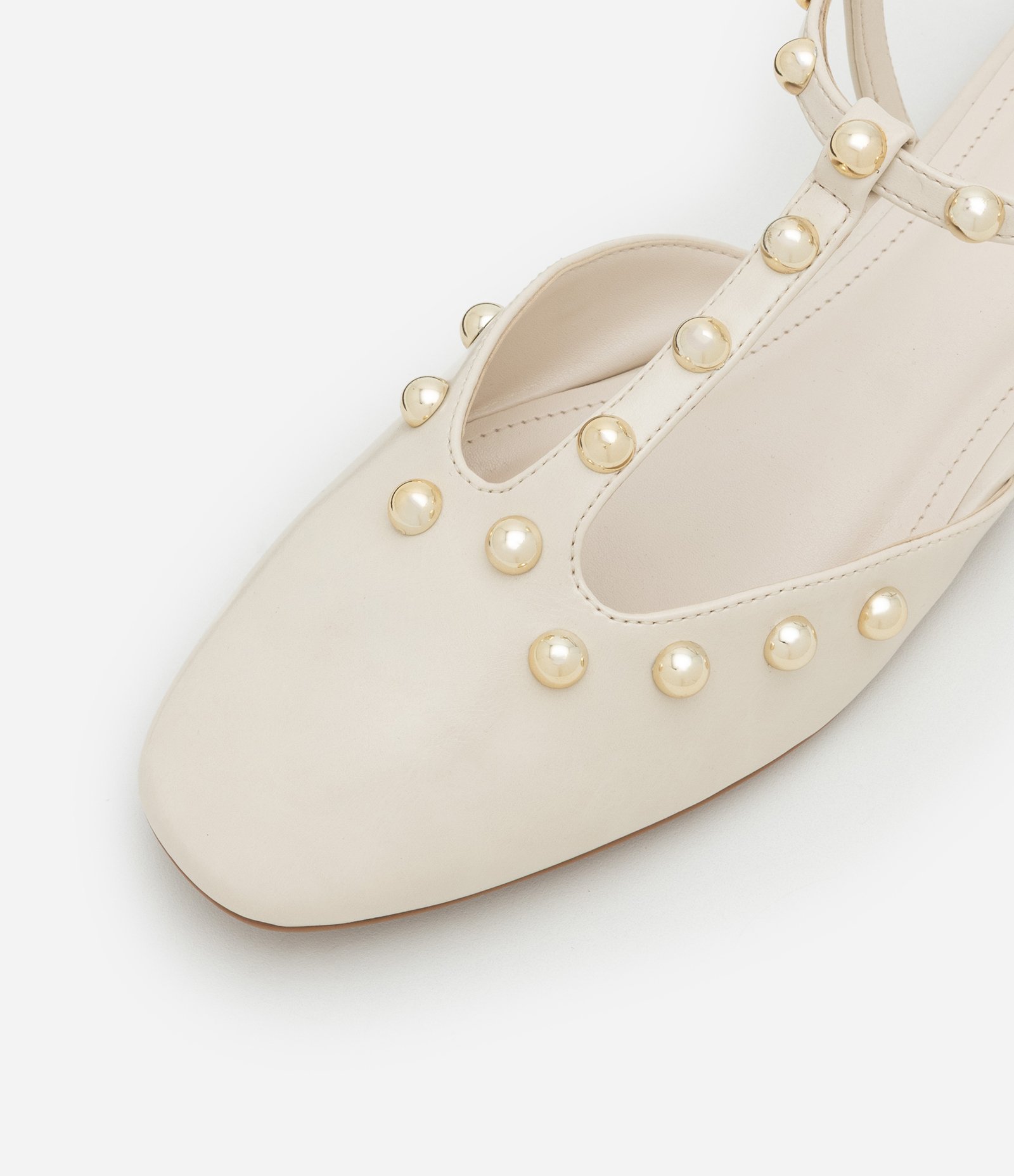 Sapatilha Salomé com Esferas Off White 6