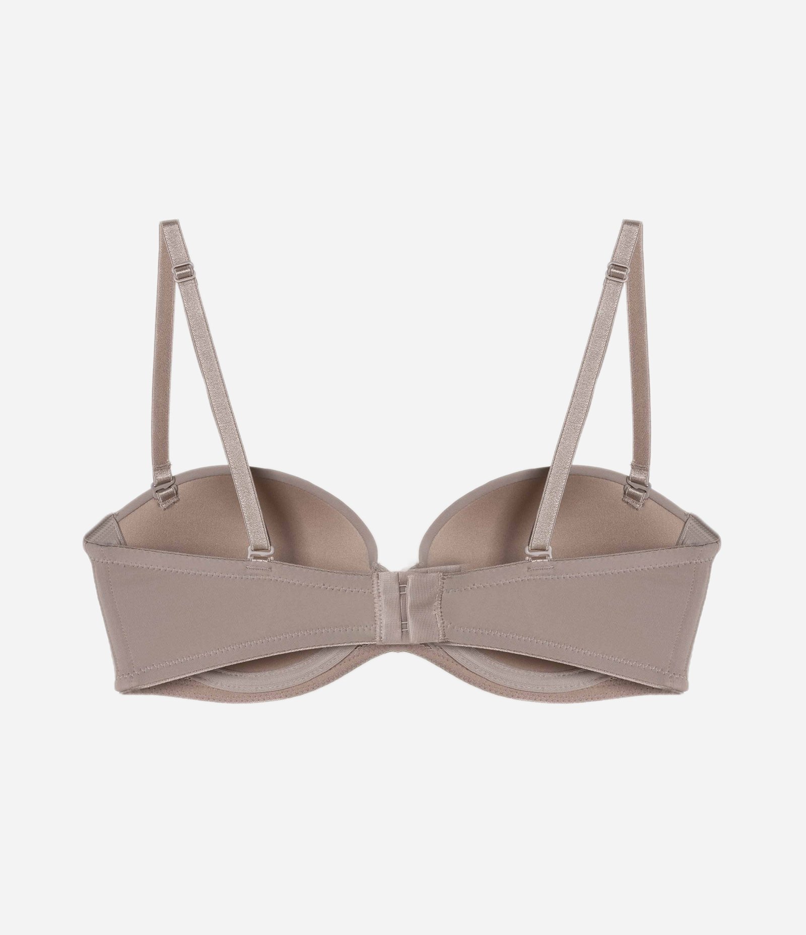 Sutiã Tomara Que Caia em Microfibra com Alças Removíveis Triumph Bege 5