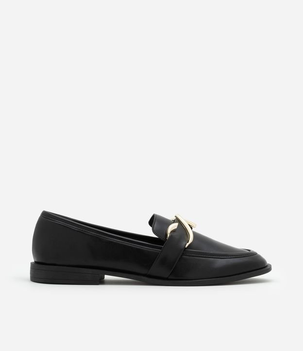 Sapato Mocassim com Detalhe Trançado