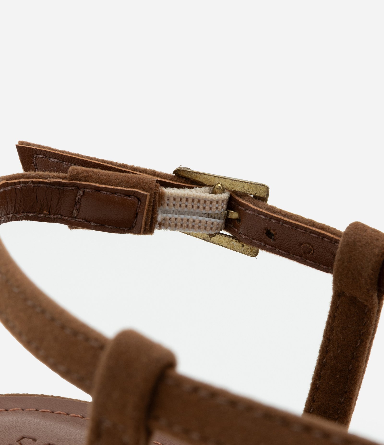 Sapato Scarpin com Salto Bloco com Fachete Marrom 4