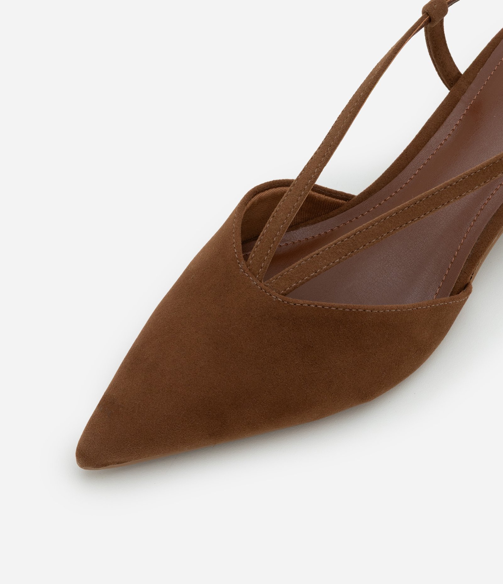 Sapato Scarpin com Salto Bloco com Fachete Marrom 5