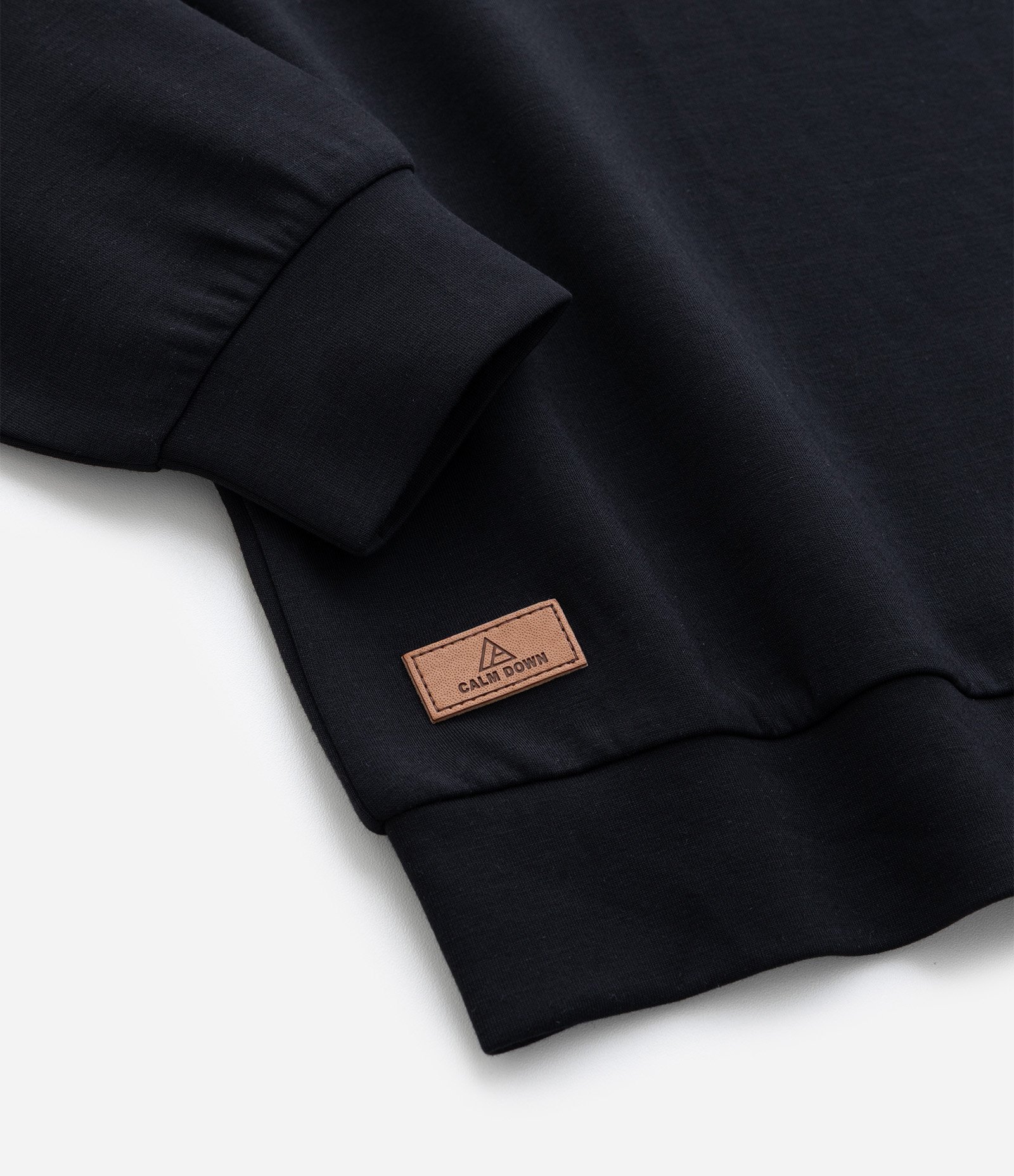 Casaco Infantil em Modal Bicolor - Tam 5 a 14 Anos Bege/Preto 5