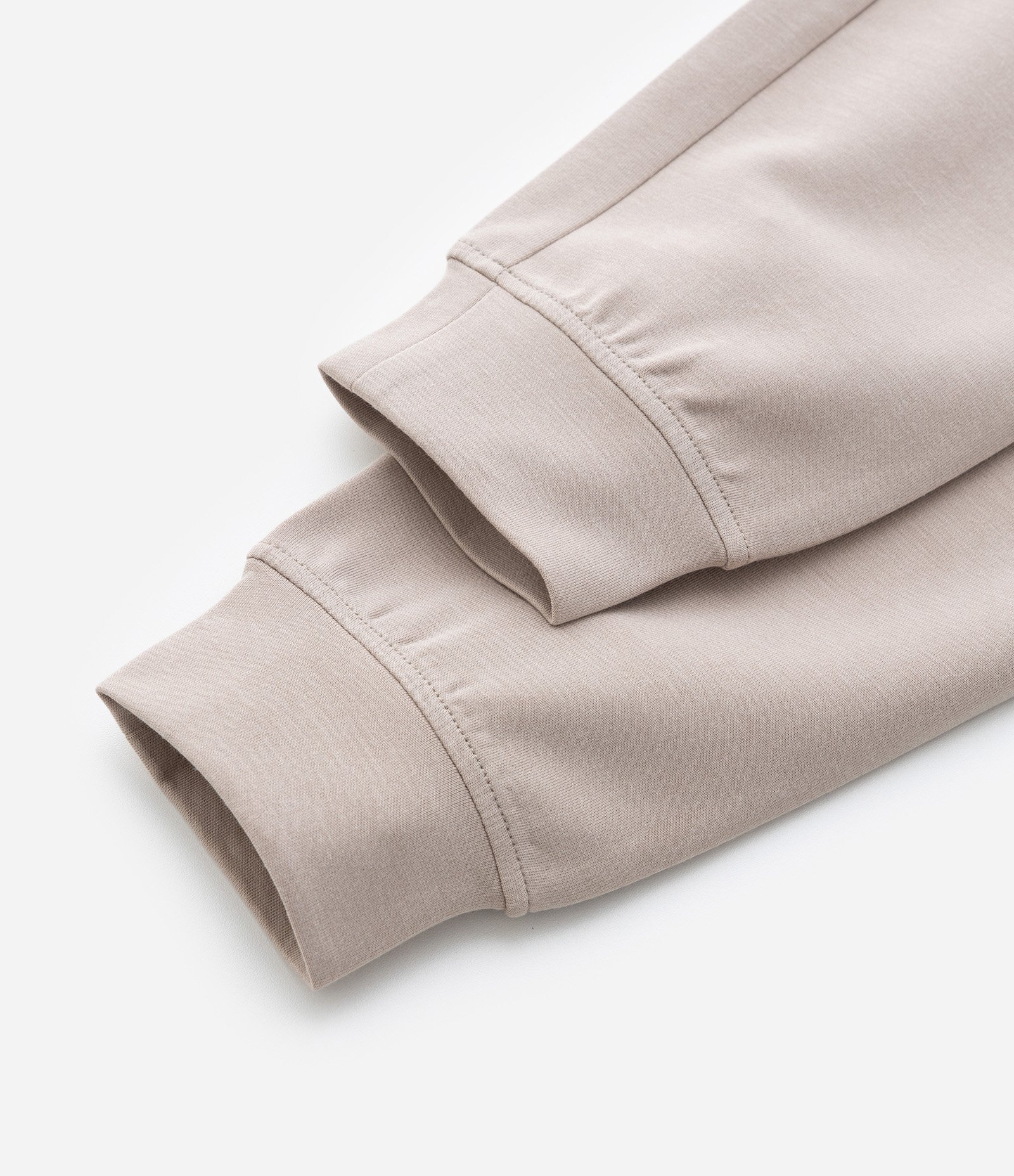 Calça Jogger Infantil em Modal com Recortes - Tam 5 a 14 Anos Bege 4