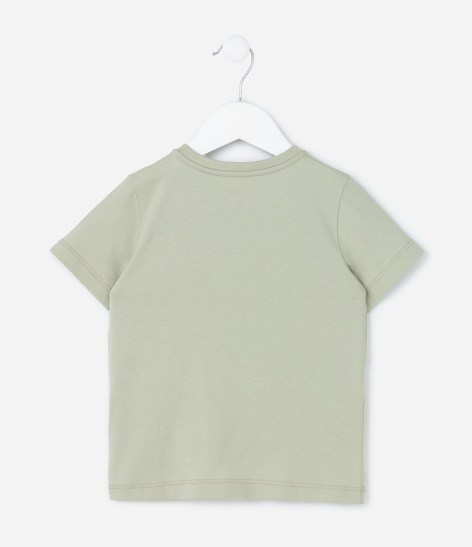 Pijama Infantil com Bolsinho e Estampa Rinoceronte - Tam 2 a 4 Anos Verde 3