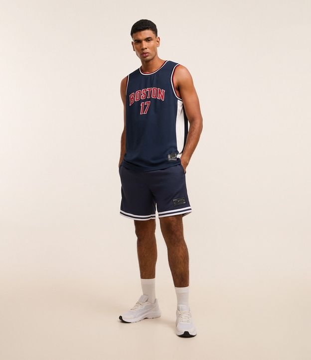 Bermuda Esportiva de Basquete com Detalhe