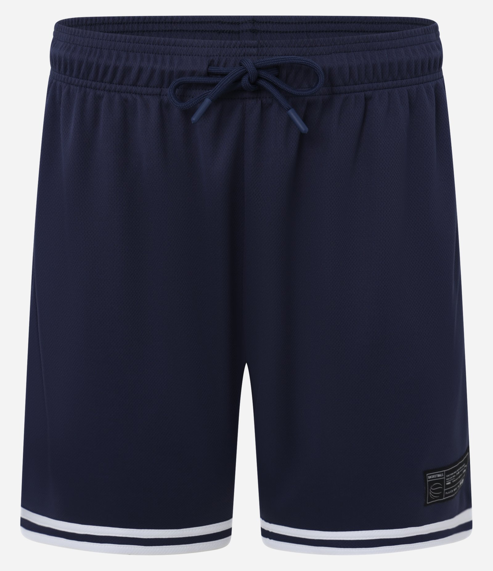 Bermuda Esportiva de Basquete com Detalhe Azul 5