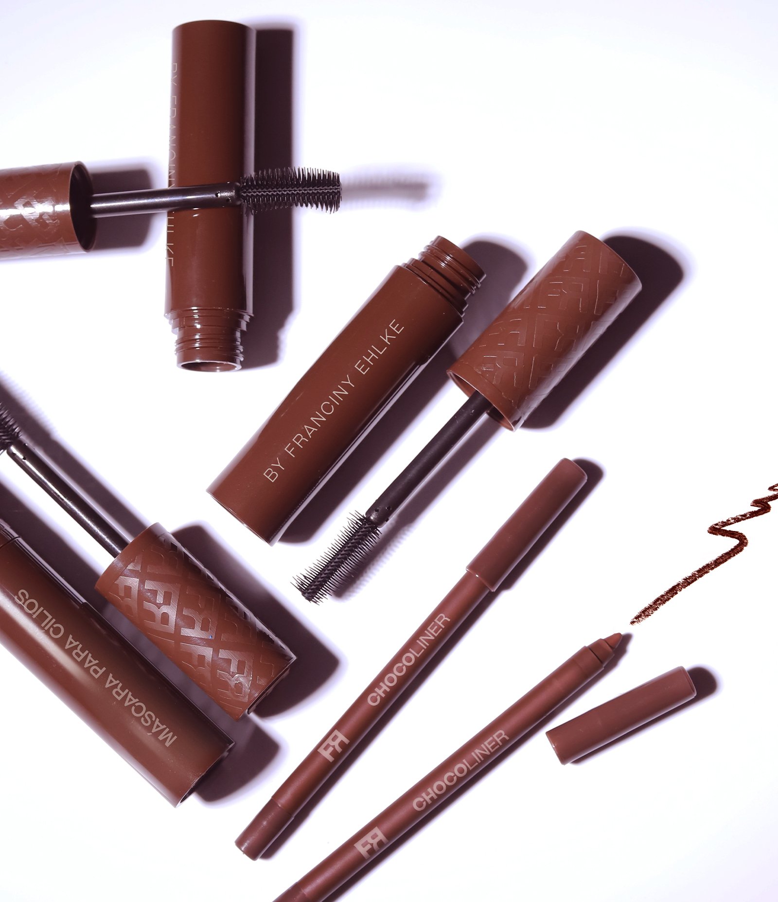 Kit Fran ChocoEyes Mascara Cílios e Lápis Multifuncional By Franciny Ehlke Chocolate 3