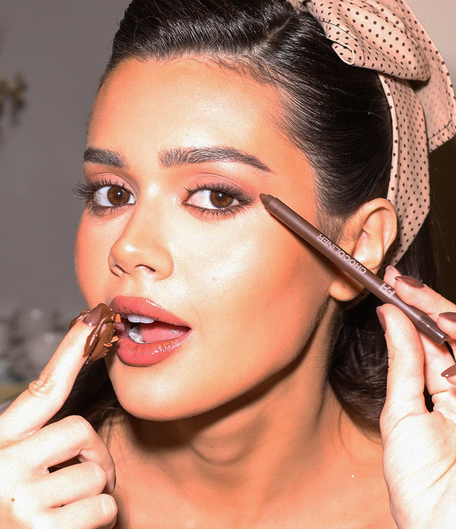 Kit Fran ChocoEyes Mascara Cílios e Lápis Multifuncional By Franciny Ehlke Chocolate 7