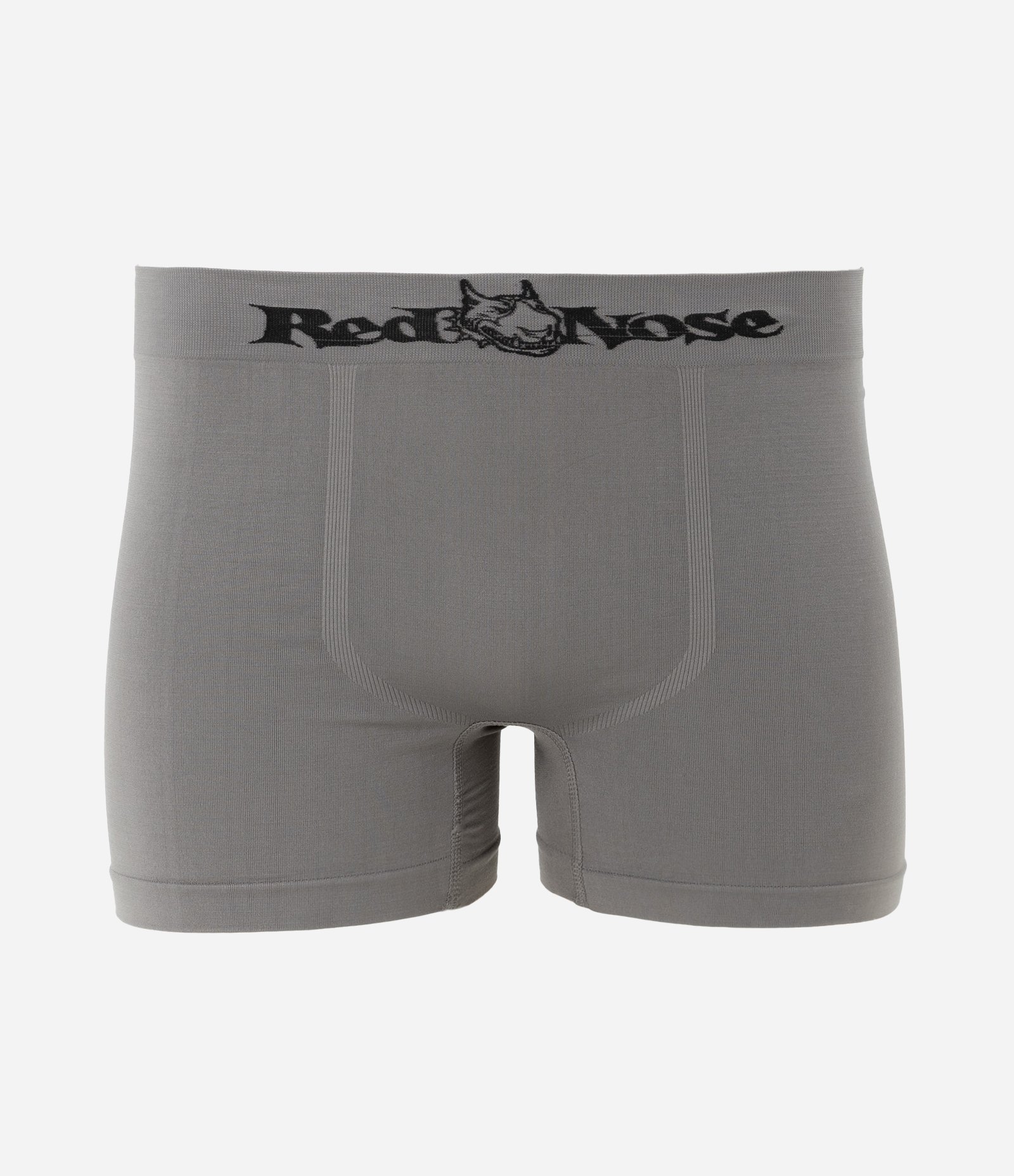 Cueca Boxer em Microfibra com Cós Elástico Red Nose Cinza 1