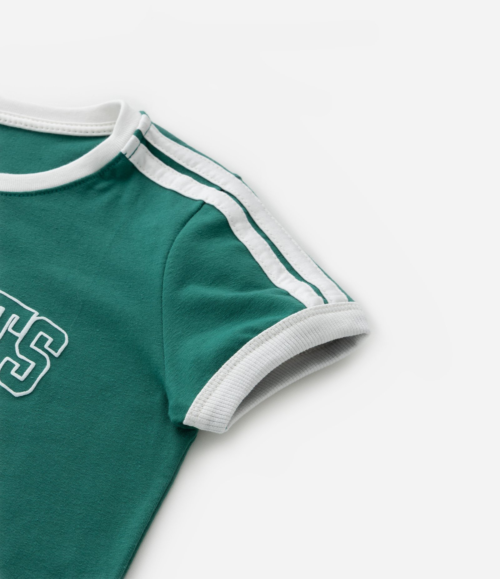 Camiseta Infantil College com Estampa Hogwarts - Tam 5 a 14 Anos Verde 4