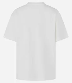 Camiseta em Algodão Peruano com Gola Redonda