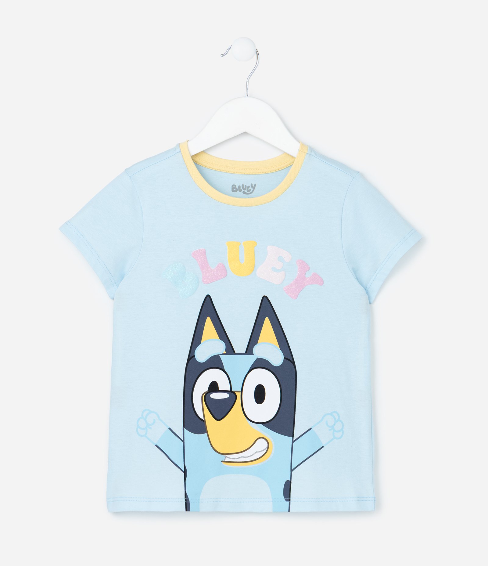 Pijama Infantil com Estampa Bluey e Listras - Tam 3 a 8 Anos Multicores 2