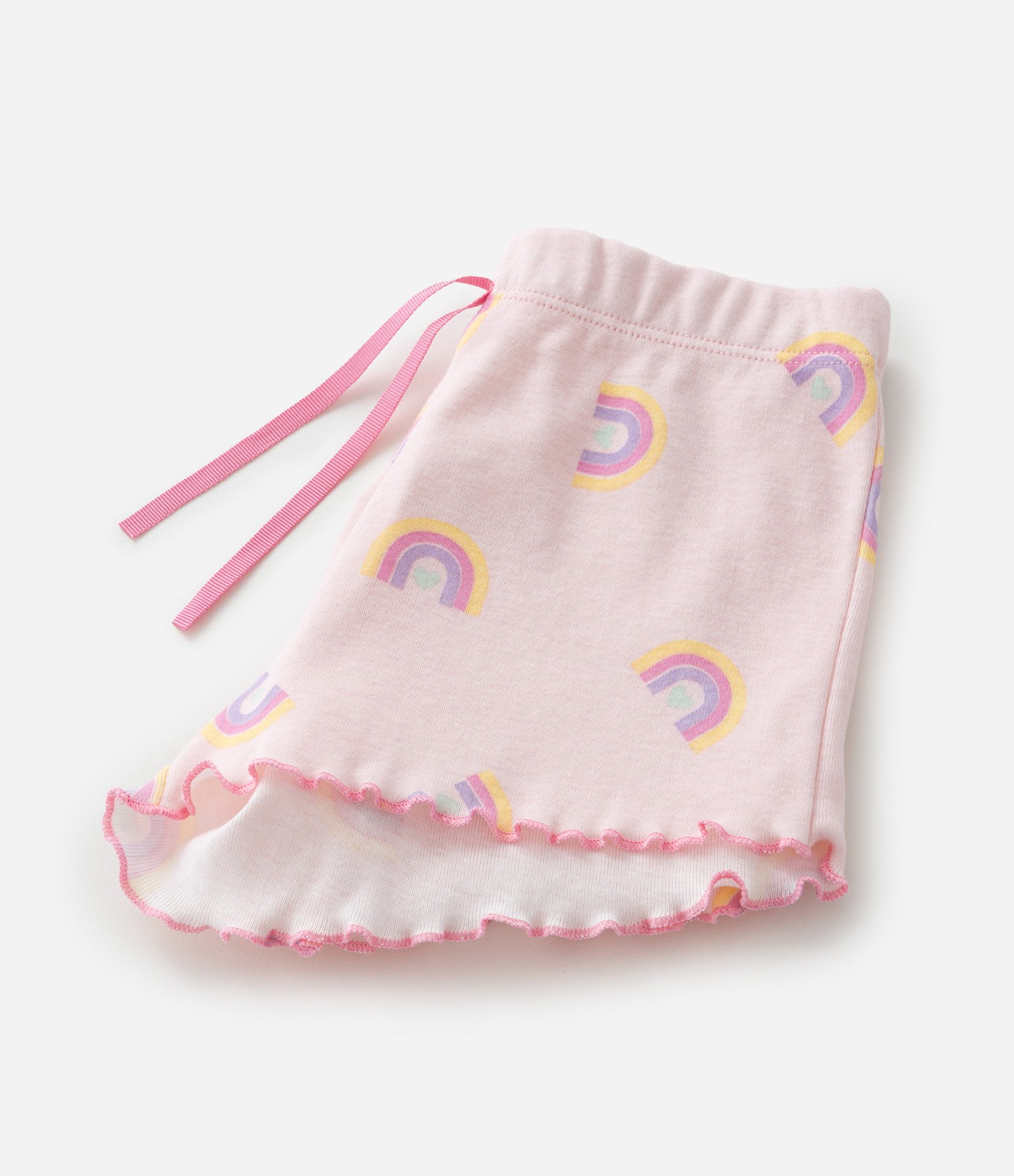 Pijama Curto Infantil com Estampa de Gatinho com Bochechas de Pompom - Tam 1 a 4 Anos Rosa claro 7