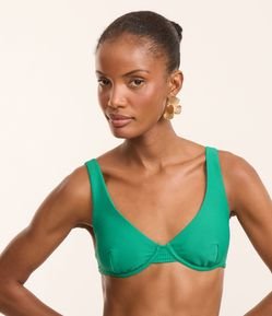 Biquíni Top Meia Taça Texturizado