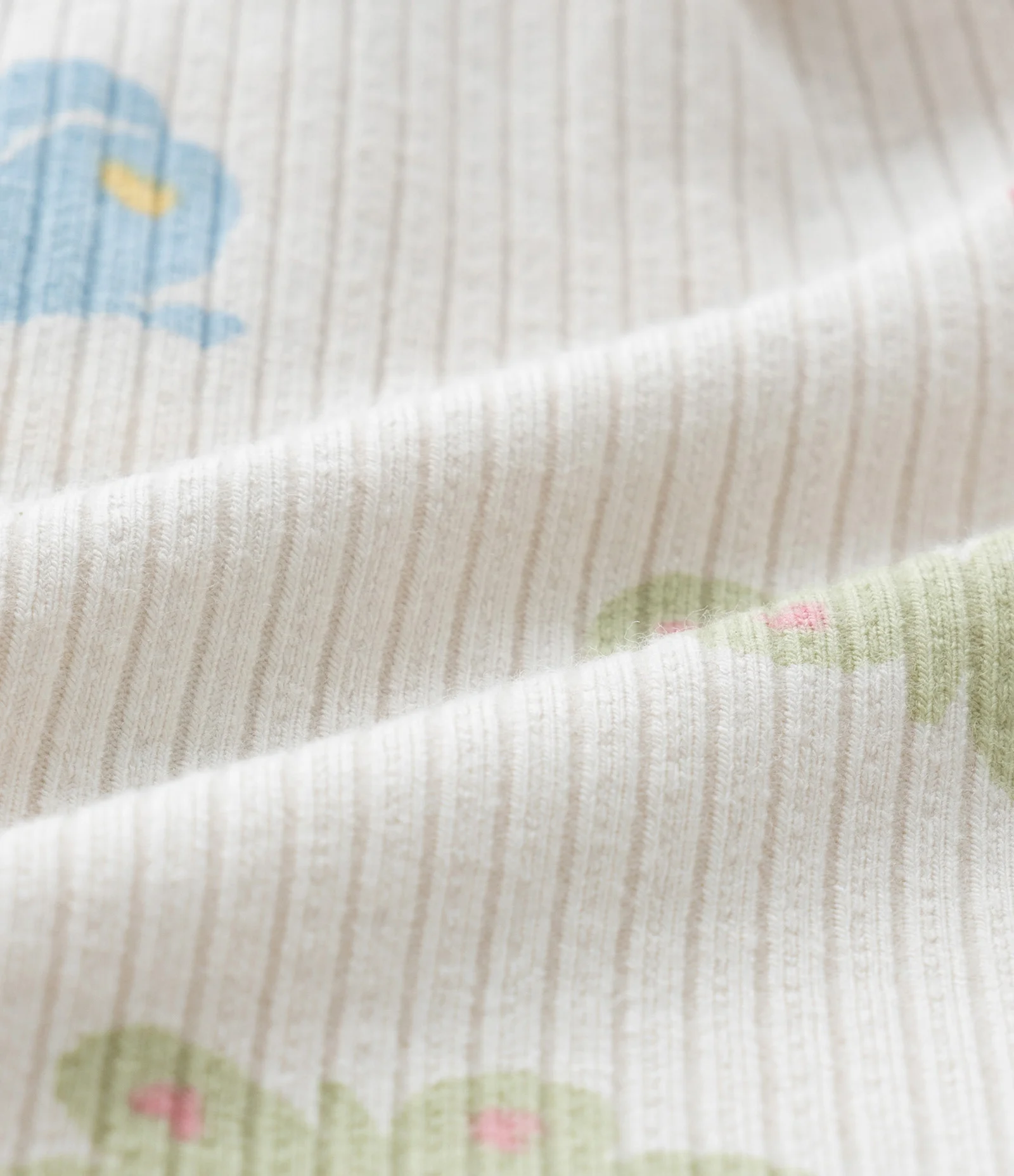 Short Infantil Canelado com Estampa Borboletas - Tam 1 a 6 Anos Bege 3