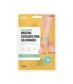 Máscara Esfoliante para Calcanhares Kiss New York Professional