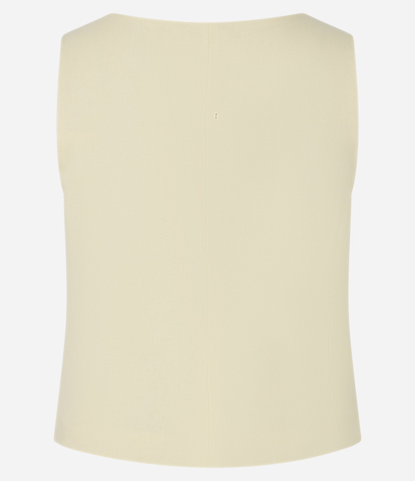 Blusa em Viscolinho com Decote Quadrado e Alça Larga Amarelo 9