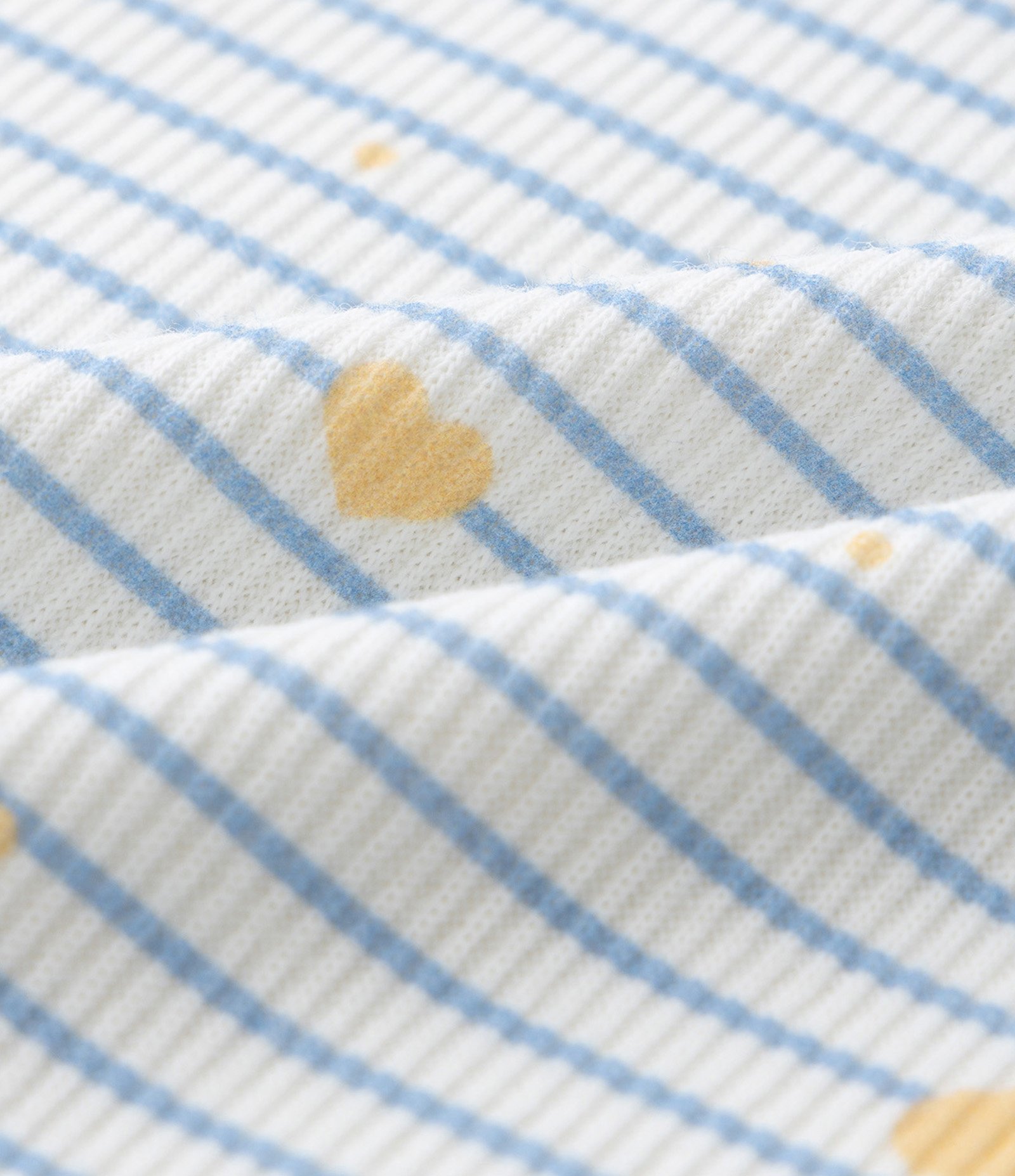 Regata Infantil com Babado e Listras - Tam 0 a 18 meses Azul 4