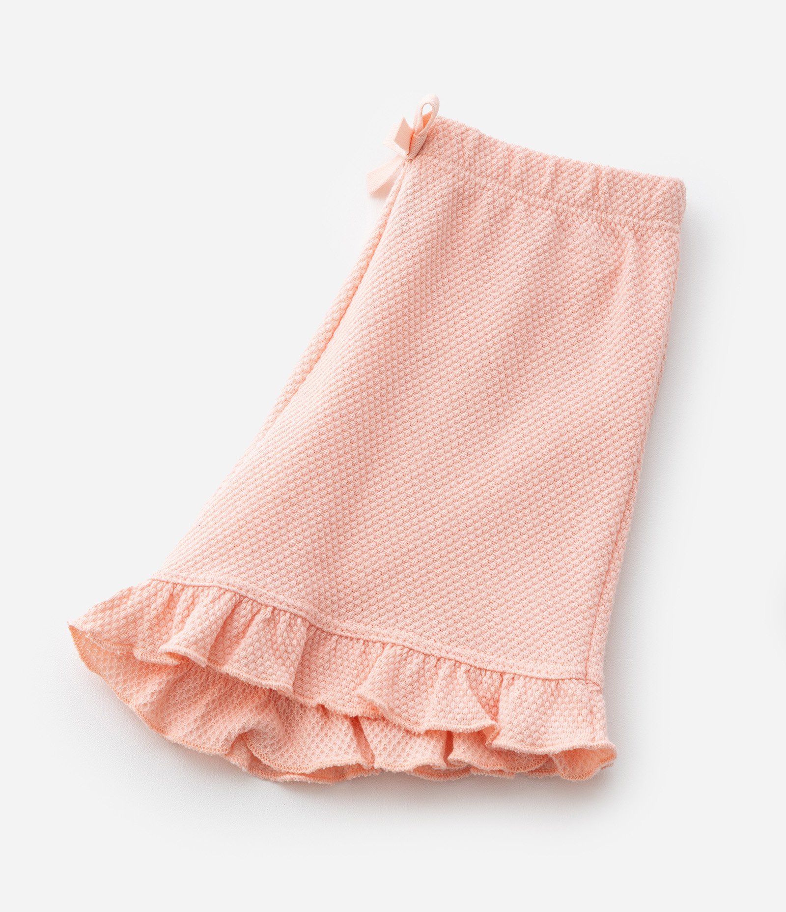 Conjunto Infantil Texturizado com Babadinhos - Tam 0 a 18 meses Rosa Pêssego 11