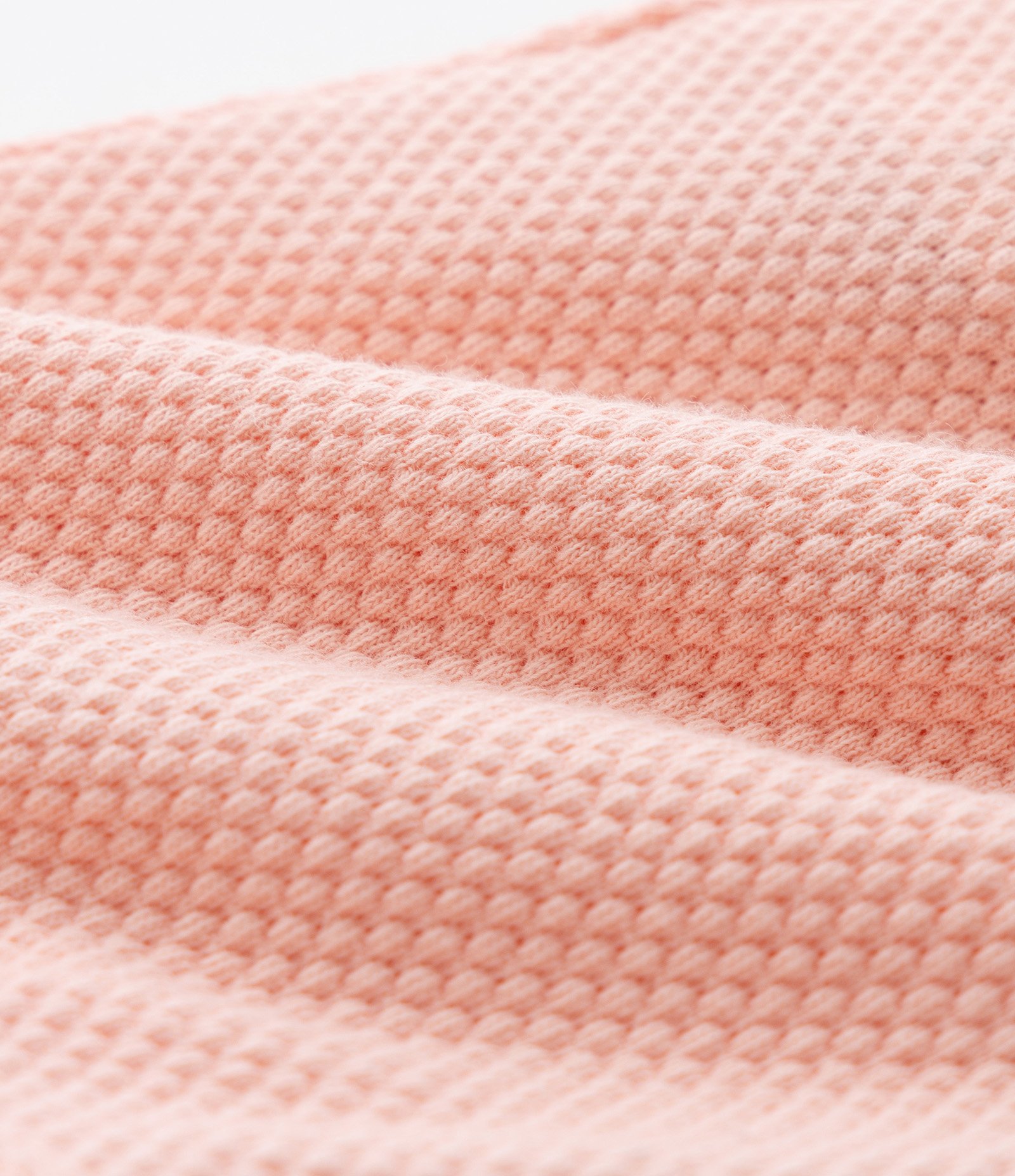 Conjunto Infantil Texturizado com Babadinhos - Tam 0 a 18 meses Rosa Pêssego 13