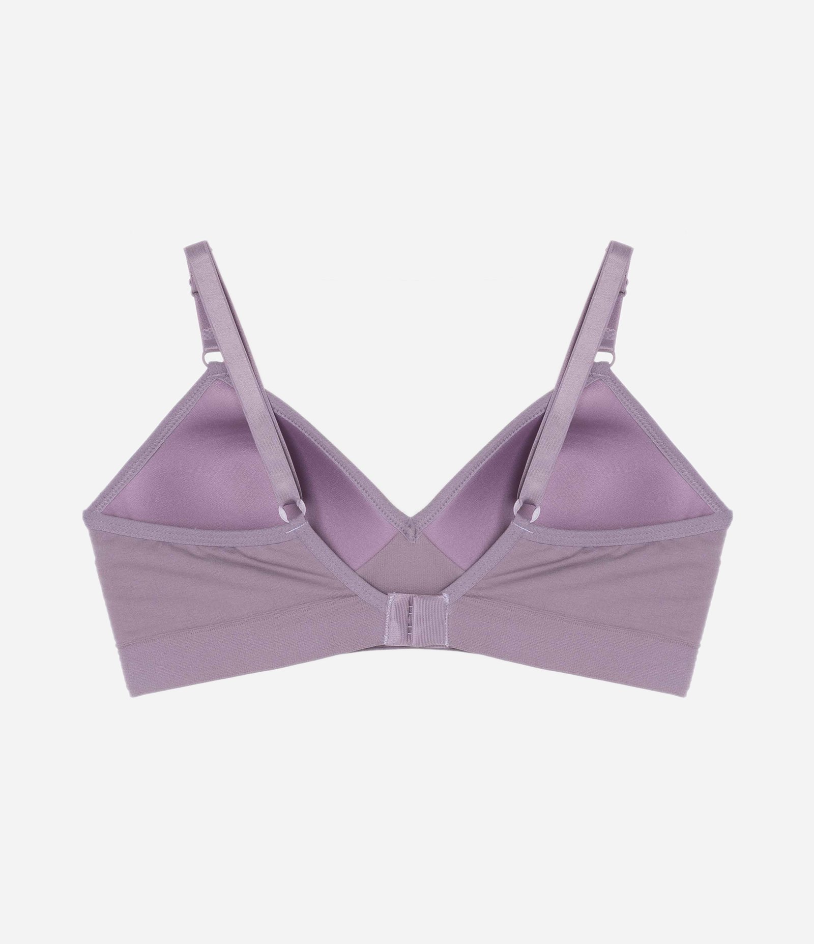 Sutiã Básico em Microfibra com Bojo e sem Aro TriFil Lilás Neutro 5