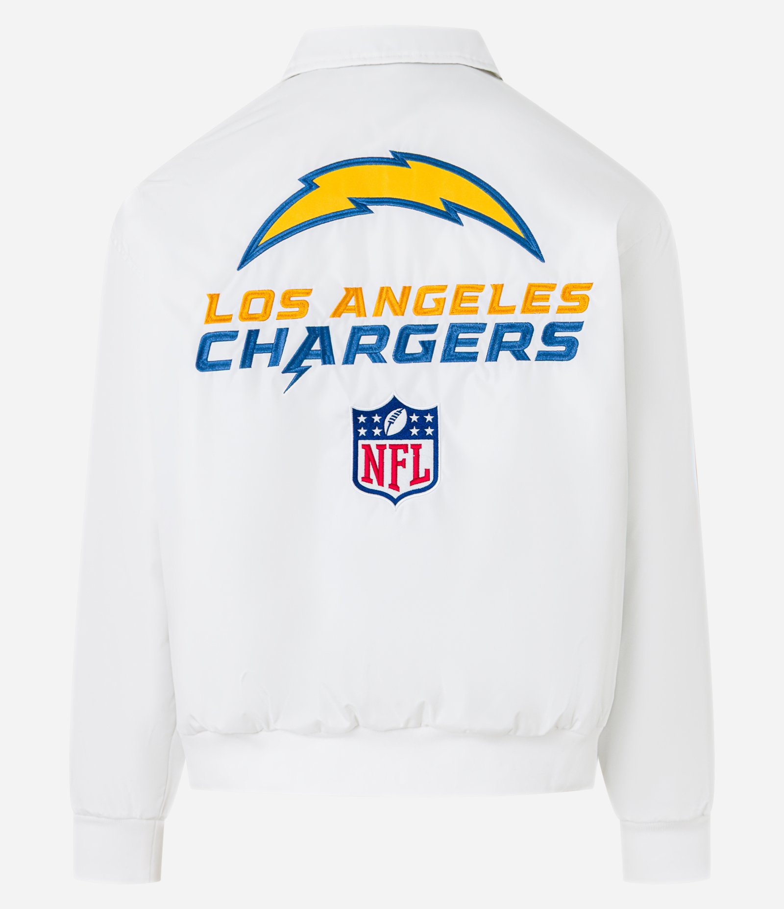 Jaqueta Bomber com Patches e Estampa Lettering Los Angeles