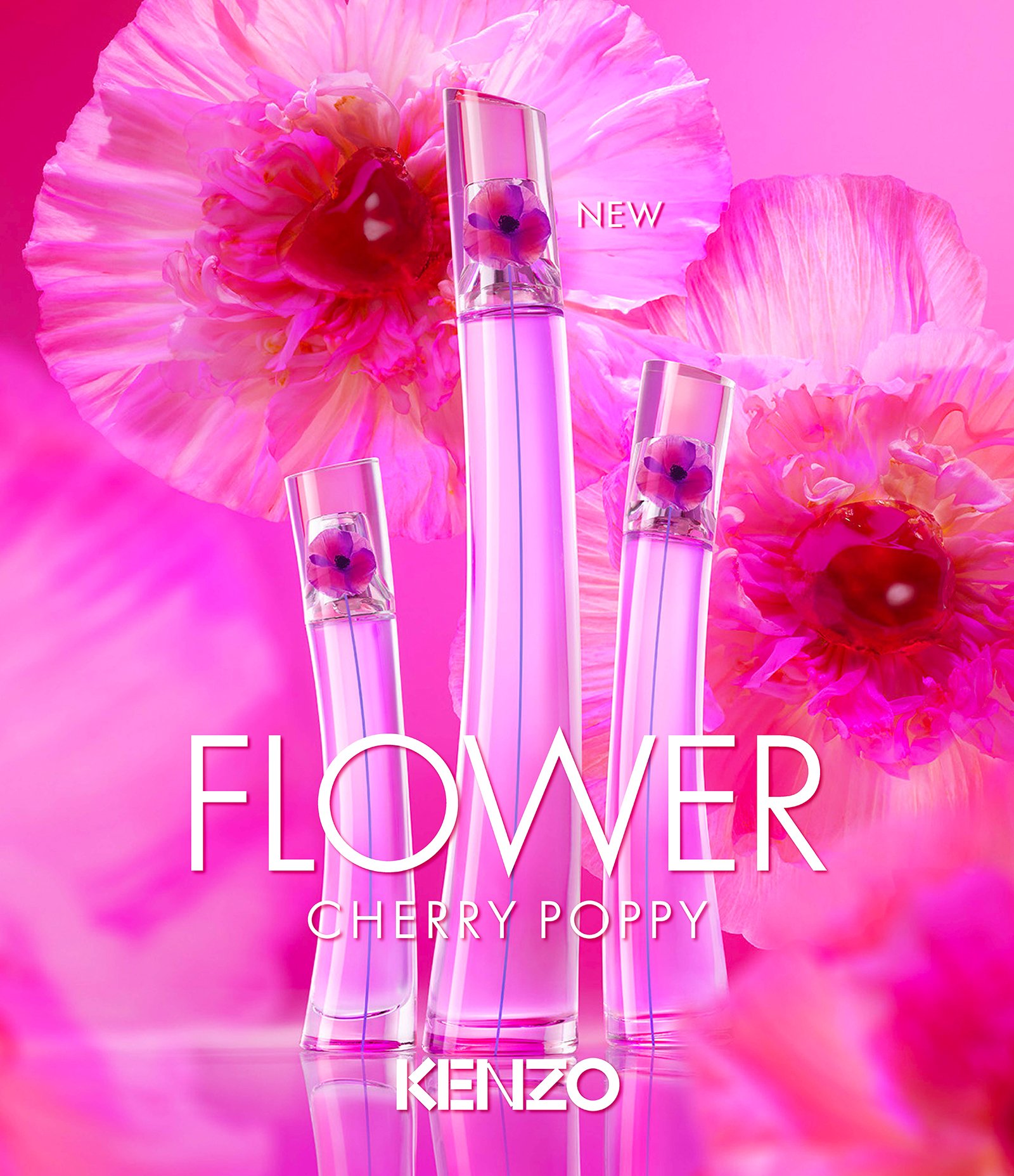 Perfume Flower By Kenzo Cherry Poppy Eau de Parfum 30ml