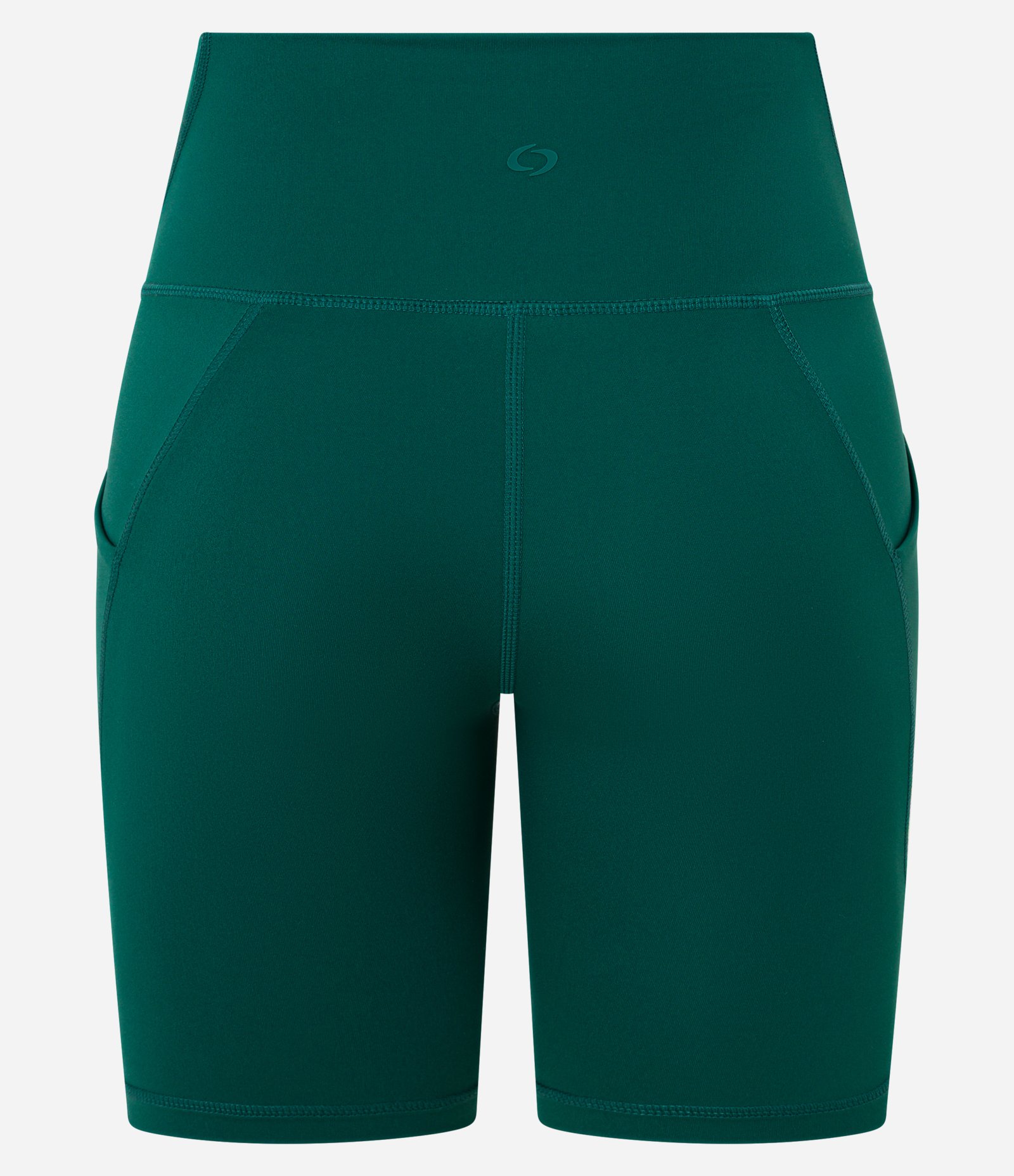 Bermuda Esportiva em Microfibra com Bolso Funcional Verde Escuro 6