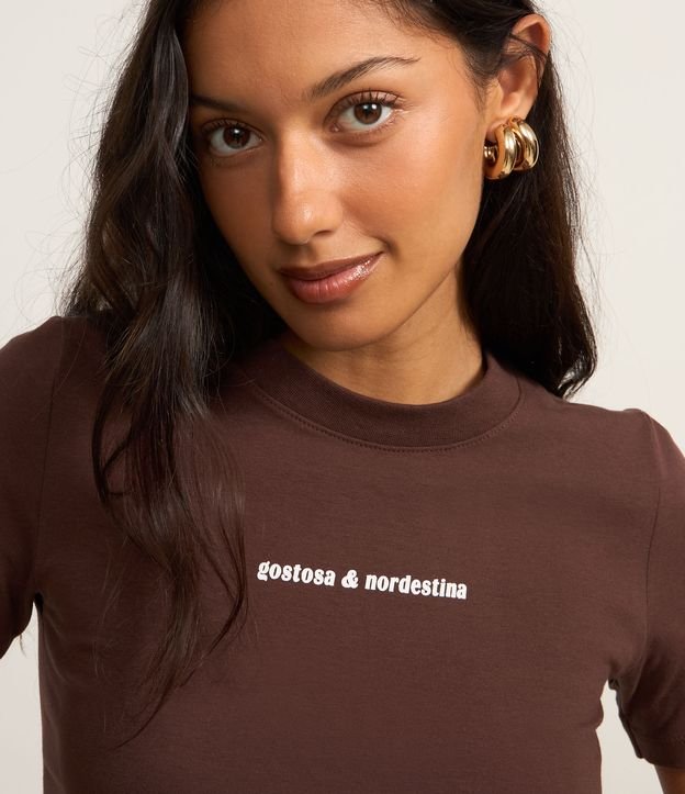 Camiseta New T-shirt com Estampa Gostosa e Nordestina