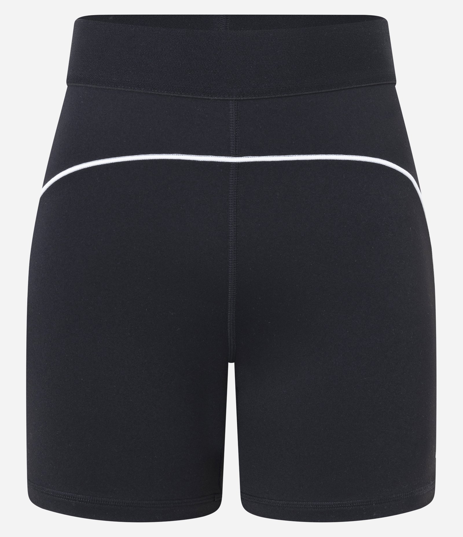 Bermuda Esportiva em Microfibra com Viés Contrastante Preto 7
