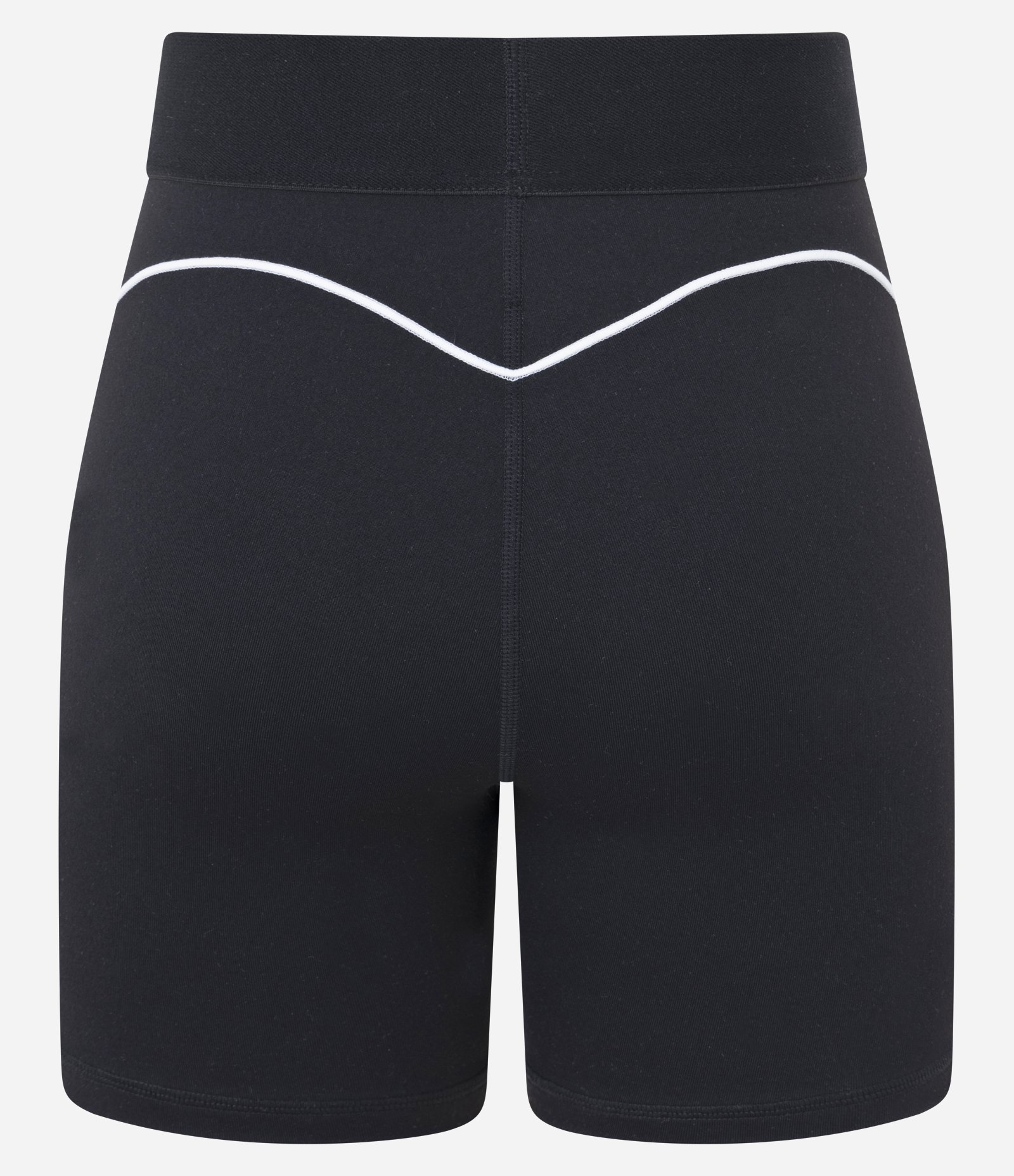 Bermuda Esportiva em Microfibra com Viés Contrastante Preto 8