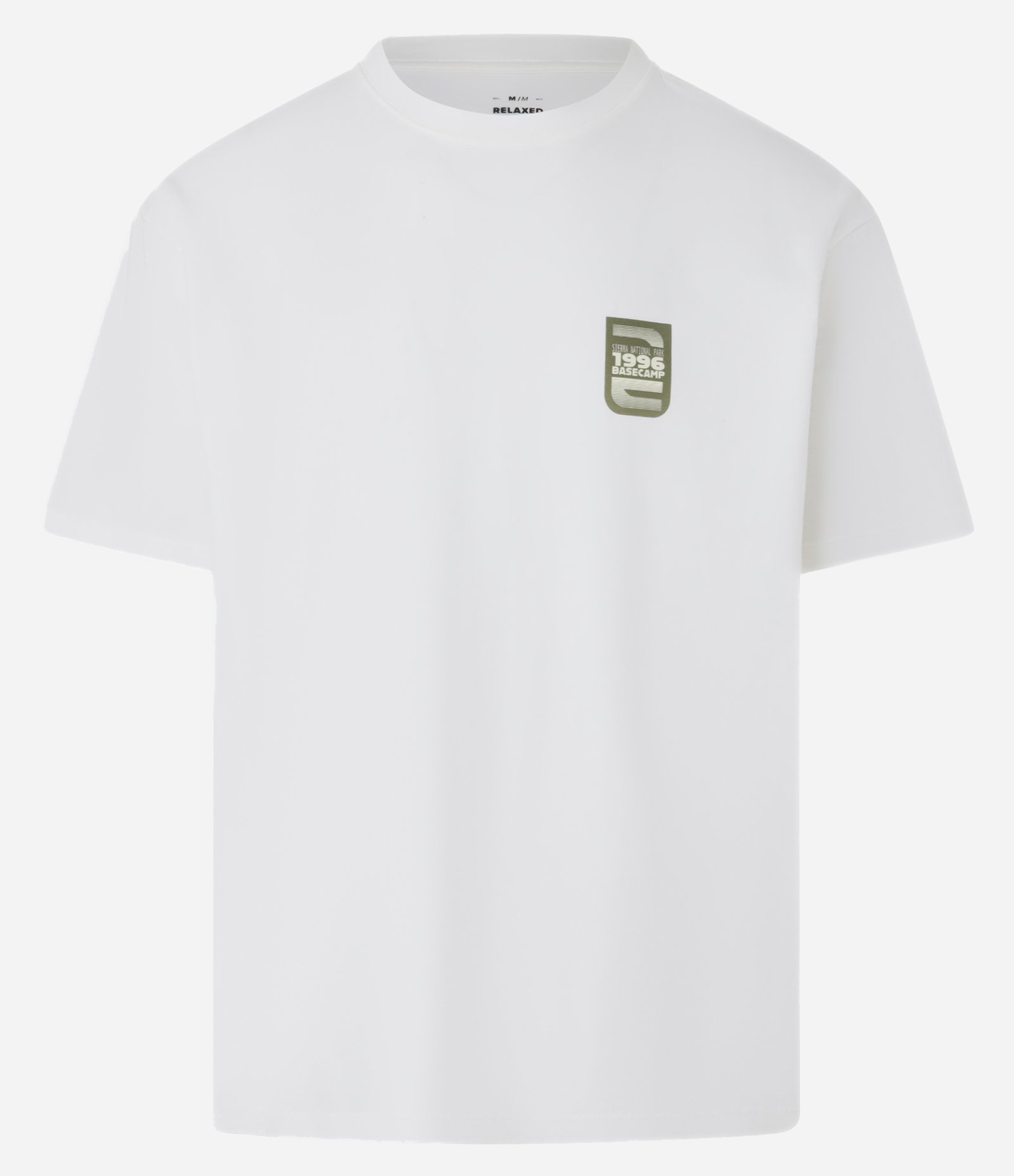 Camiseta Relaxed em Algodão com Estampa Ícones de Acampar "We Don't Escape Reality " Branco 5