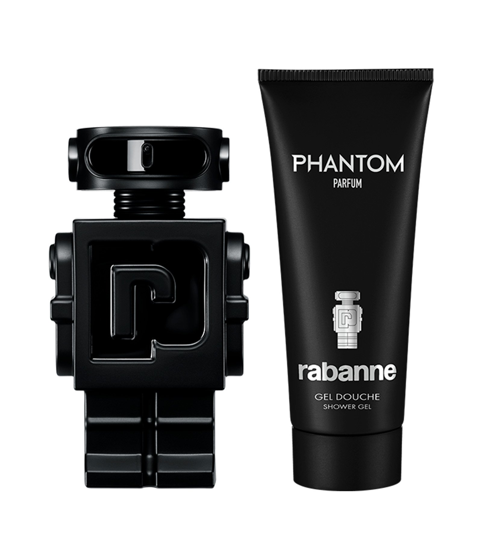 Coffret Perfume Rabanne Phantom Parfum 100ml + Gel de Banho 100ml KIT 1