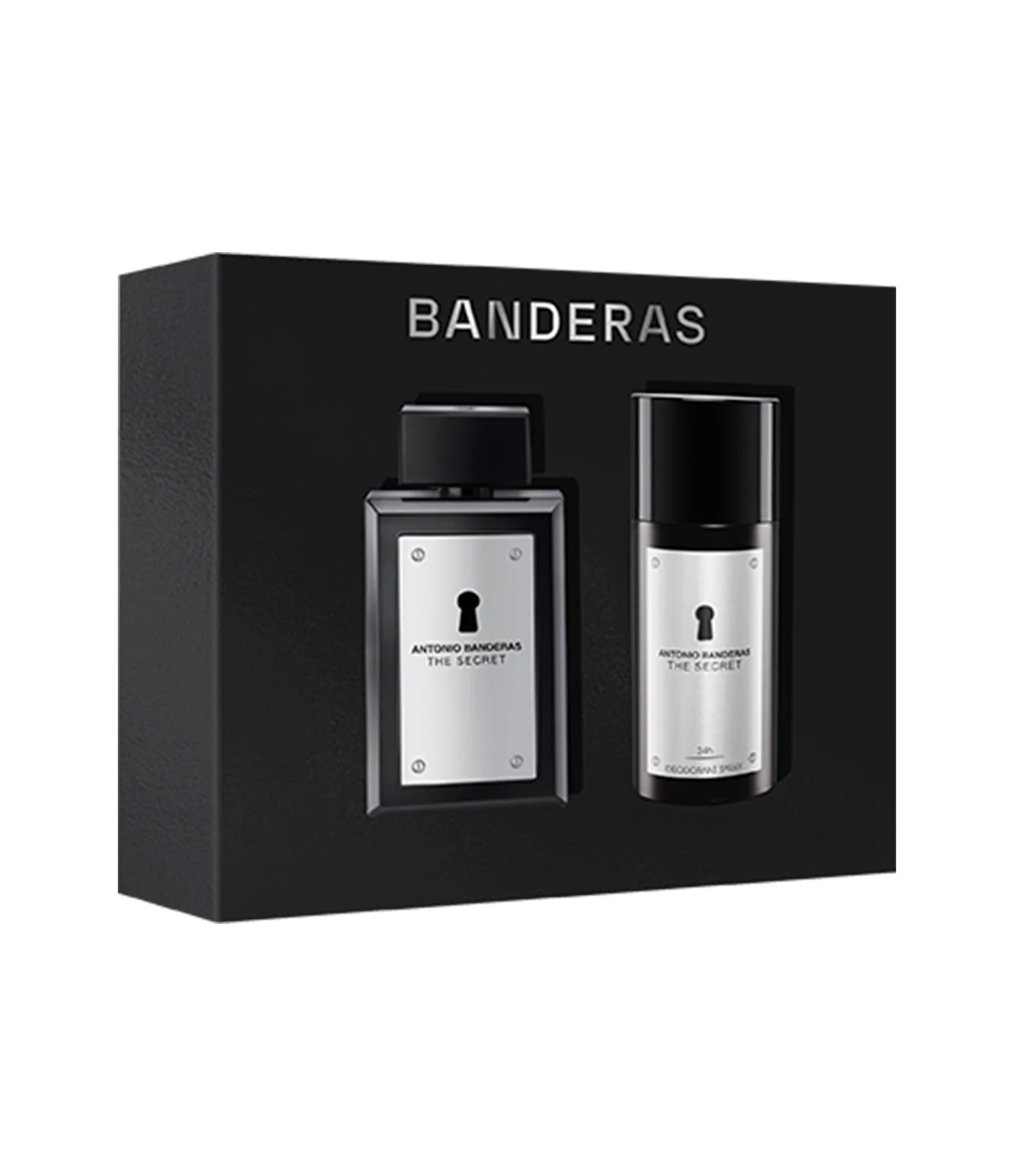 Coffret Perfume Banderas The Secret Eau de Toilette 100ml + Desodorante Spray 150ml KIT 1